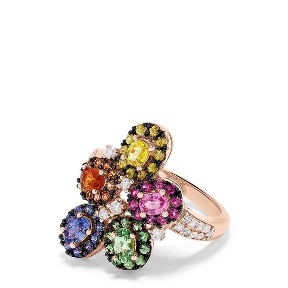 ‘***SOLD****Effy Diamond, Ceylon, Orange & Pink Sapphire, TSAV - Picture 4 of 16